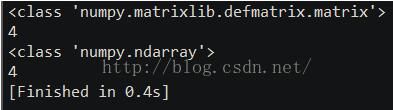 基于Python Numpy的数组array和矩阵matrix详解