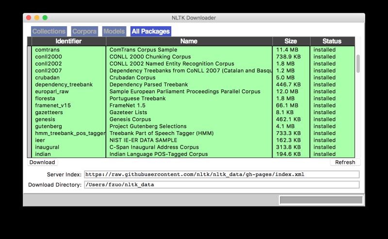 Python编程使用NLTK进行自然语言处理详解