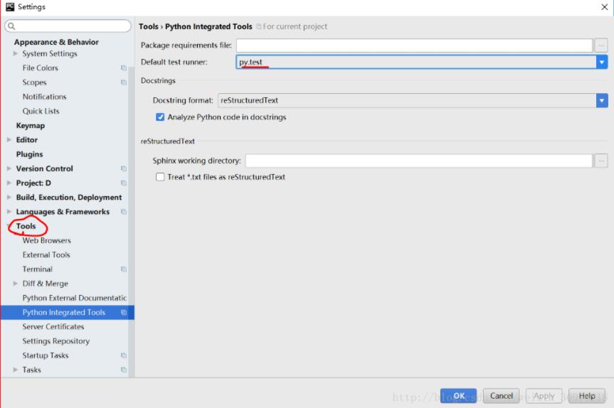 pycharm 解除默认unittest模式