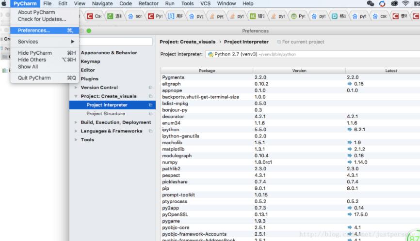 pycharm python切换解释器失败