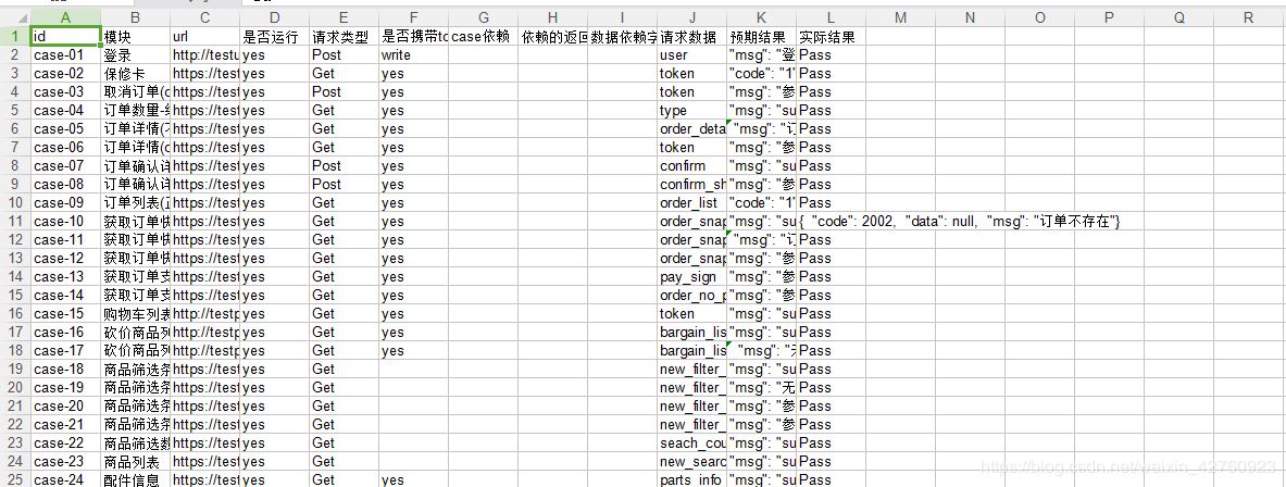 Python3+Requests+Excel完整接口自动化测试框架的实现