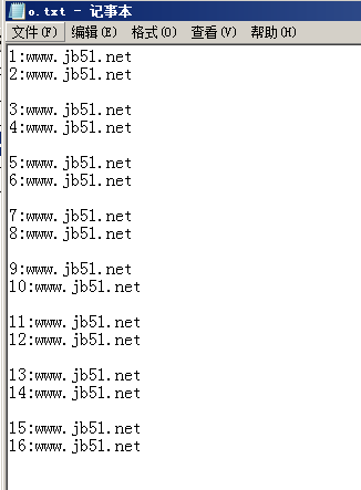 python将文本分每两行一组并保存到文件