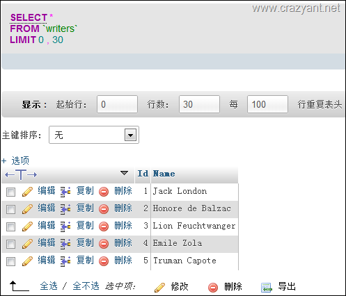 Python操作Mysql实例代码教程在线版(查询手册)