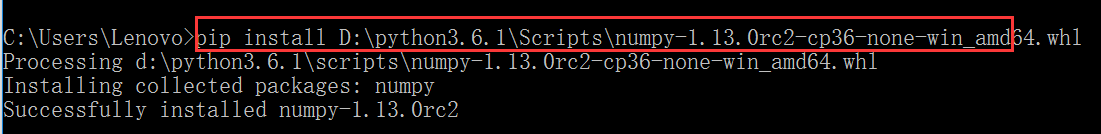 python安装numpy&安装matplotlib& scipy的教程