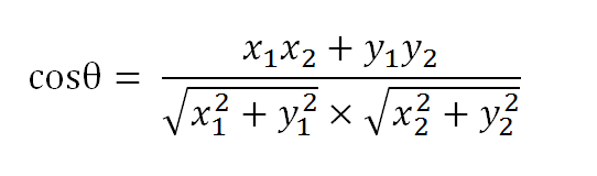 余弦相似性计算及python代码实现过程解析