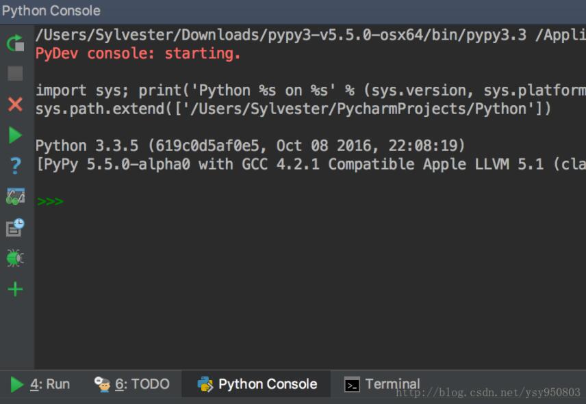 PyCharm PyPy解释器的配置