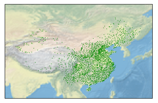 Python关于excel和shp的使用在matplotlib