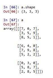 python3.x 生成3维随机数组实例