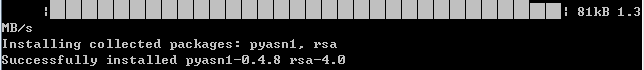 python使用rsa非对称加密过程解析