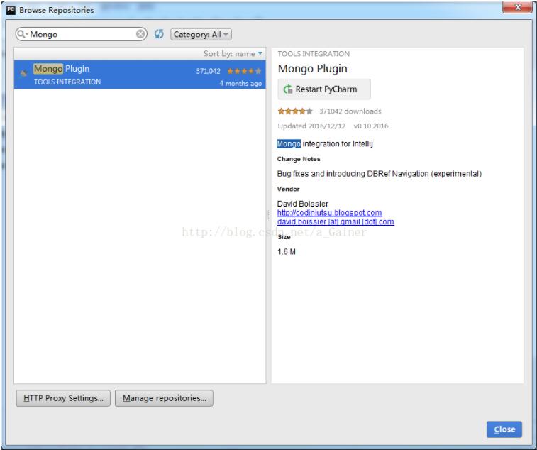 PyCharm配置mongo插件