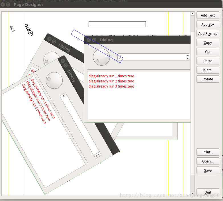 python3+PyQt5图形项的自定义和交互 python3实现page Designer应用程序