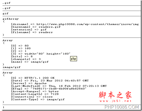 PHP判断图片格式的七种方法小结