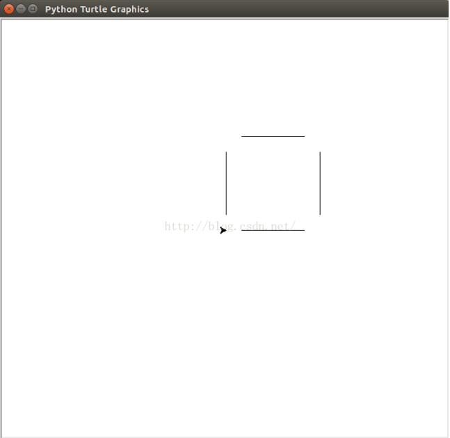 python 利用turtle模块画出没有角的方格