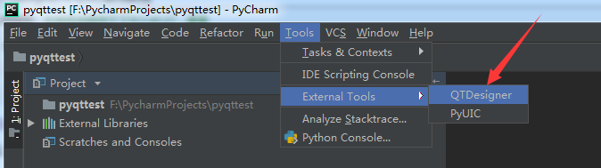 详解PyCharm+QTDesigner+PyUIC使用教程